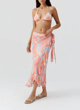 Danni Wrap Long Skirt Cosmic