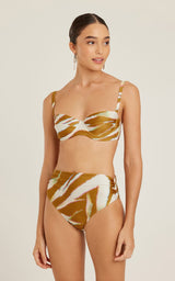 - Demi Cup Ruched Lc Bikini Oryx Apoella