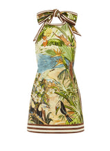 Dresses Alémais Toucan Halter Mini Dress Multi 8UK / Multi Apoella