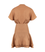 Dresses Apoella Amanda Short Wrap Dress Nude Apoella