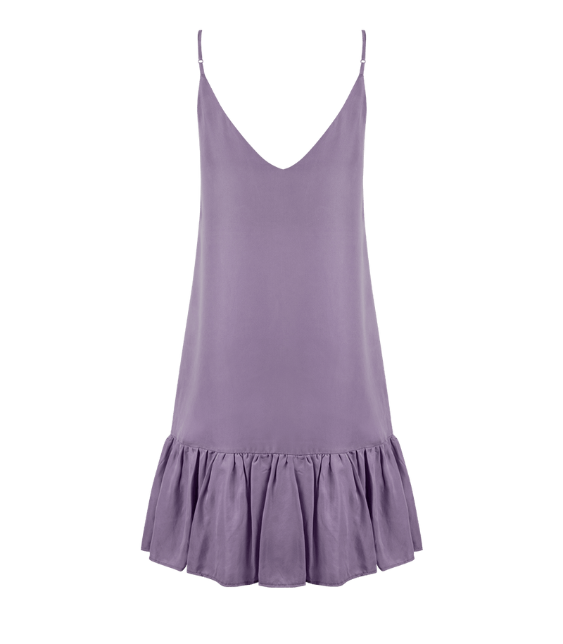 Dresses Apoella Ariadne Strap Short Frill Dress Lavender Apoella