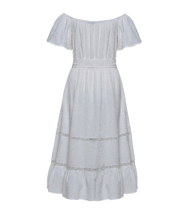 Dresses Apoella Christianna Off Shoulder Long Dress White Apoella