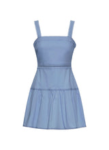 Dresses APOELLA Christina Poplin Strap Short Dress Sky Apoella
