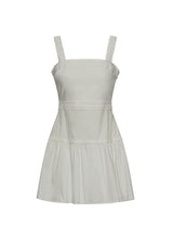 Dresses APOELLA Christina Poplin Strap Short Dress White Apoella