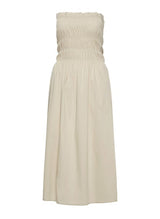 Dresses APOELLA Tatiana Bandeau Long Dress Beige Apoella
