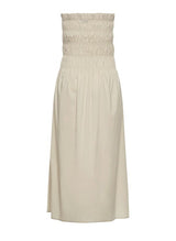Dresses APOELLA Tatiana Bandeau Long Dress Beige Apoella