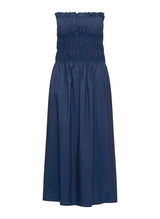 Dresses APOELLA Tatiana Bandeau Long Dress Navy Apoella