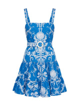Dresses Borgo De Nor Freddie Cotton Dress Barocco 8UK / Barocco Apoella