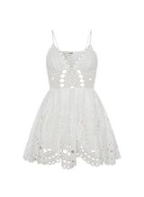 Dresses Charo Ruiz Nix Short Dress White Sealace M / White Apoella