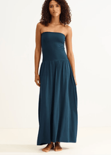 Dresses Eres Oda Bandeau Long Dress Ocean Apoella