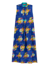 Dresses Lisa Corti Eve Cotton Dress Blue Apoella