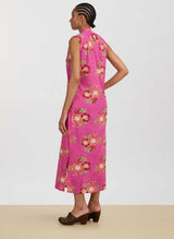 Dresses Lisa Corti Eve Cotton Dress Fuxia Apoella