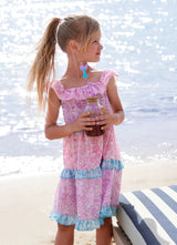 Dresses Marie Raxevsky Off Shoulder Shirred Ruffles Dress Paisley Mix Apoella