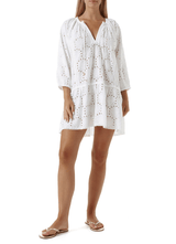 Dresses Melissa Odabash Ashley Embroidered Short Dress Apoella