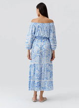 Dresses Melissa Odabash Clover Off Shoulder Long Dress Pineapples Apoella