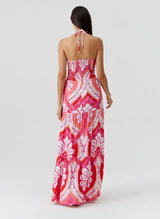 Dresses Melissa Odabash Faye Halter Long Dress Ornate Apoella
