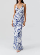 Dresses Melissa Odabash Jacey Cross Back Long Dress Paloma Apoella