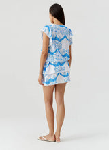 Dresses Melissa Odabash Lenni Ruffled Short Dress Florian Apoella
