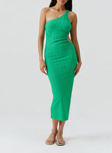 Dresses Melissa Odabash Lizzie Cut Out Midi Dress Green Apoella
