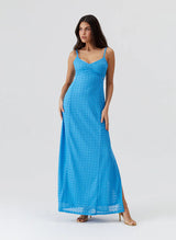 Dresses Melissa Odabash Mimosa Knit Long Dress Ocean Apoella