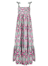 Dresses Misa Los Angeles Serafina Long Dress Spring Fuchsia Mix Apoella