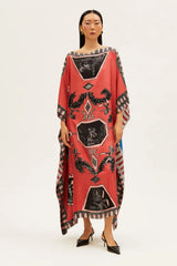 Dresses RIANNA + NINA Tependris Kaftan Olympic Pink/Blue O/S / Olympic Blue Apoella