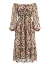 Dresses Sabina Musayev Mary Long Dress Peach Floral Apoella