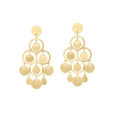 Earrings Antonia Karra Angelina Chandelier Earrings Gold Plated O/S / Gold Apoella