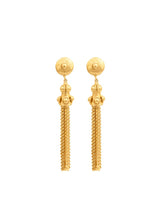 Earrings Sylvia Toledano Gio Long Tassel Earrings Gold O/S Apoella