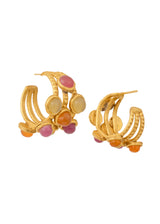 Earrings Sylvia Toledano Thalita Hoop Stone Earrings Multi Summer O/S Apoella