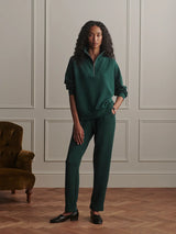 Hawley Half Zip Sweater Ponderosa Pine