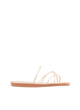 Flip Flops Ancient Greek Sandals Pu Braided Flip Flops Rose Gold Apoella