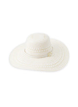 Hats Melissa Odabash Jemima Hat Weave/White O/S / White Apoella