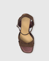 Heels Castaner Valle High Heeled Sandals Marron Apoella