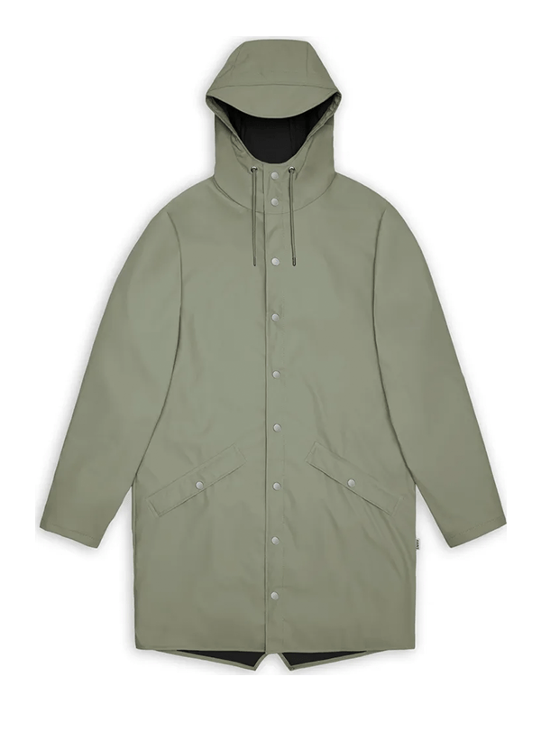Jacket Rains Long Jacket W3 Fishtail Jacket Drift O/S Apoella