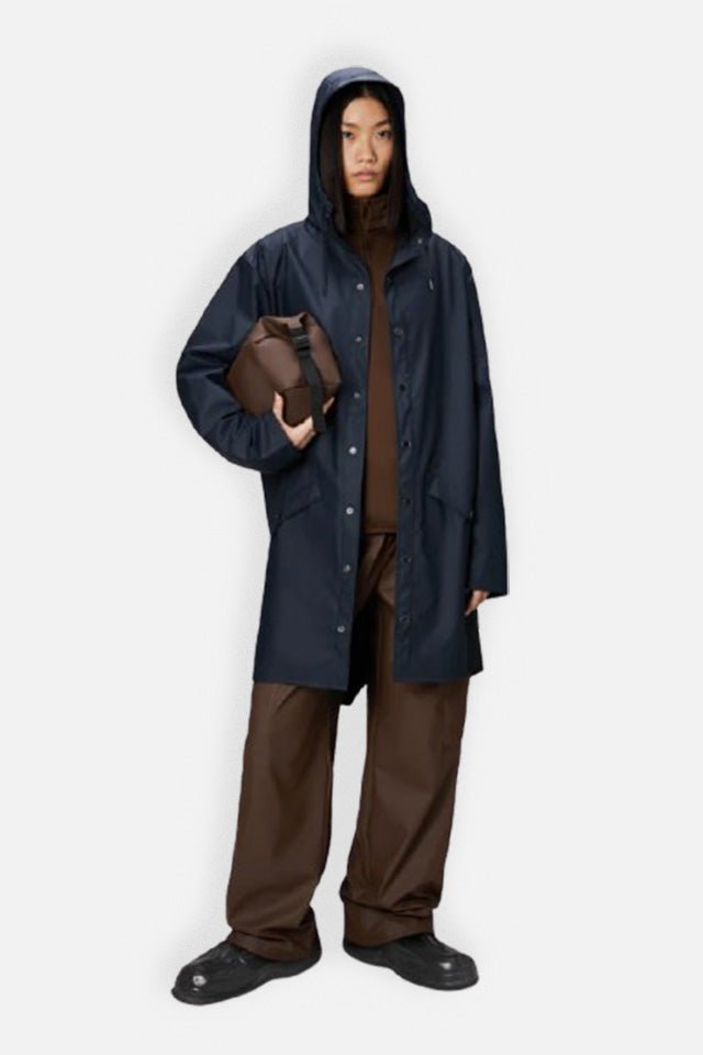 Jacket Rains Long Jacket W3 Navy Apoella