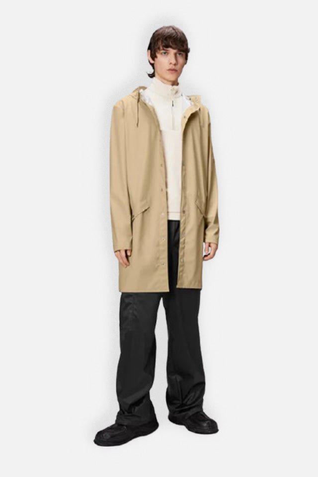 Jacket Rains Long Jacket W3 Sand Apoella