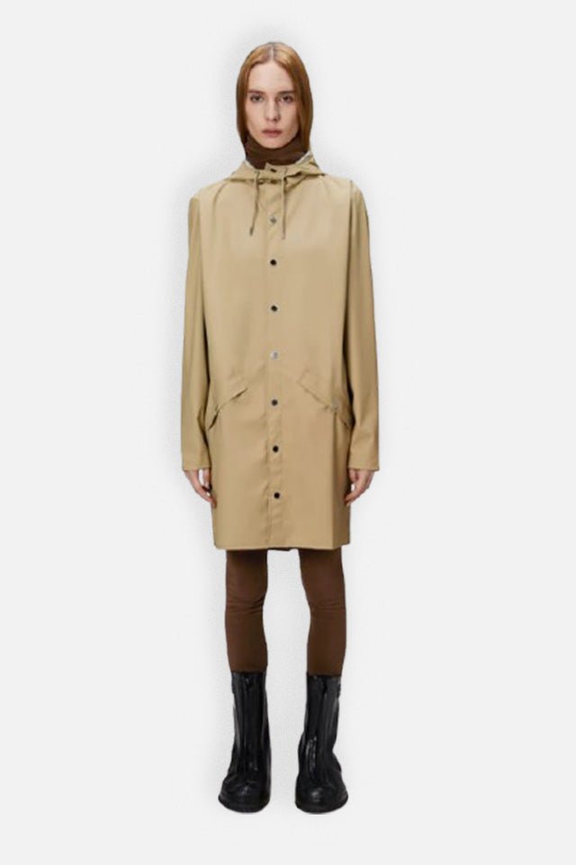 Jacket Rains Long Jacket W3 Sand Apoella