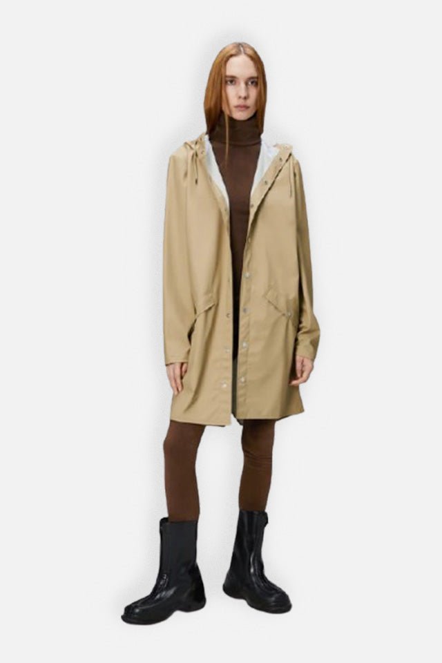 Jacket Rains Long Jacket W3 Sand Apoella