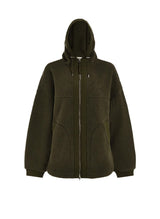 Jacket Varley Fey Relaxed Fleece Jacket Racing Olive Apoella