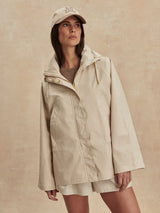 Jacket Varley Jeanie Jacket Oat Milk Apoella