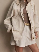 Jacket Varley Jeanie Jacket Oat Milk Apoella