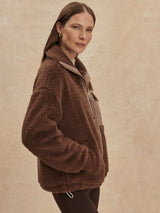 Jacket Varley Lowell Sherpa Jacket Carafe Apoella