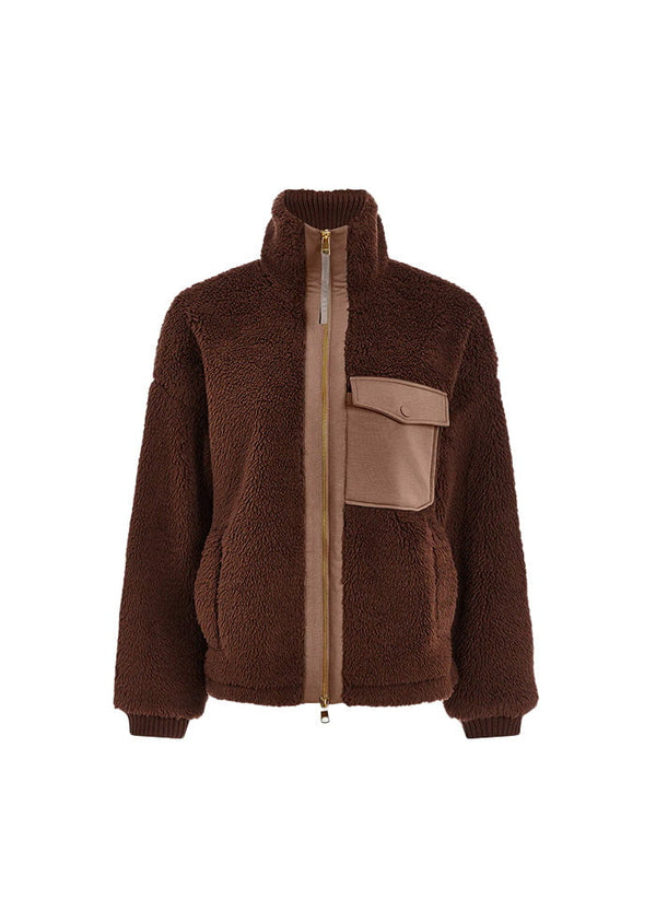 Jacket Varley Lowell Sherpa Jacket Carafe Apoella