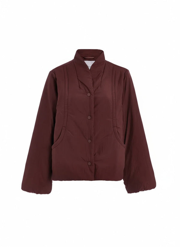 Jacket Varley Tilley Light Padded Jacket Decadent Chocolate Apoella