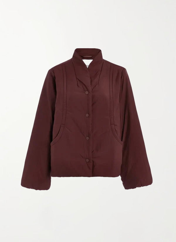 Jacket Varley Tilley Light Padded Jacket Decadent Chocolate Apoella