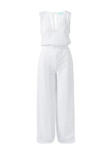 Jumpsuit Melissa Odabash Gracie V Neck Knit Jumpsuit White Apoella