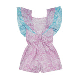 Kids Playsuits Marie Raxevsky Ruffles Playsuit Paisley Lilac Apoella