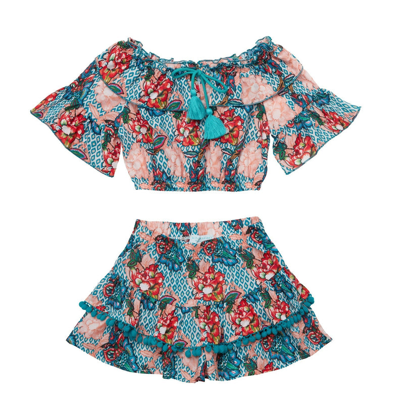 Kids Set Marie Raxevsky Set Top Skort Frida Apoella