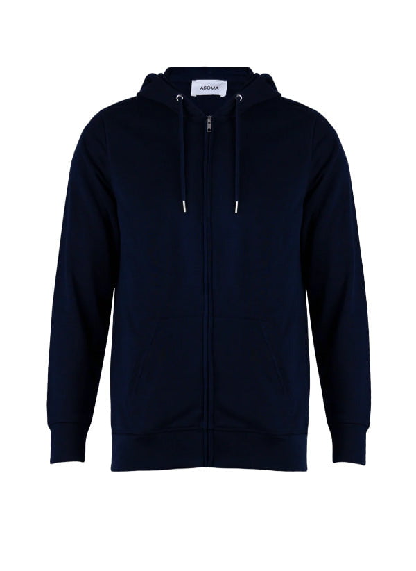 Loungewear Asoma Cetus Zipper Hoodie Navy Apoella